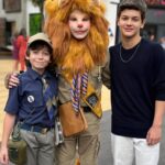 Matheus Ueta Instagram - De ontem! um dia mágico🧡 vem aí Leon! meu mais novo personagem em @ainfanciaderomeuejulieta vai ser incrível 🧡🦁