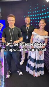 Matheus Ueta Instagram - só os melhores nas dancinhas🤣🤣 #carrossel vocês assistiram carrossel?