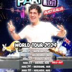 Matt Bennett Instagram – Oh my Bilby! The Party 101 Australia tour just went from CRAZY to INSANE! 
Sydney! Sold out! Added another show! Melbourne, close to sold out, get you tickets now! Perth, Adelaide: added. AND New Zealand? Count me in! Ticket link in bio I love you bye!