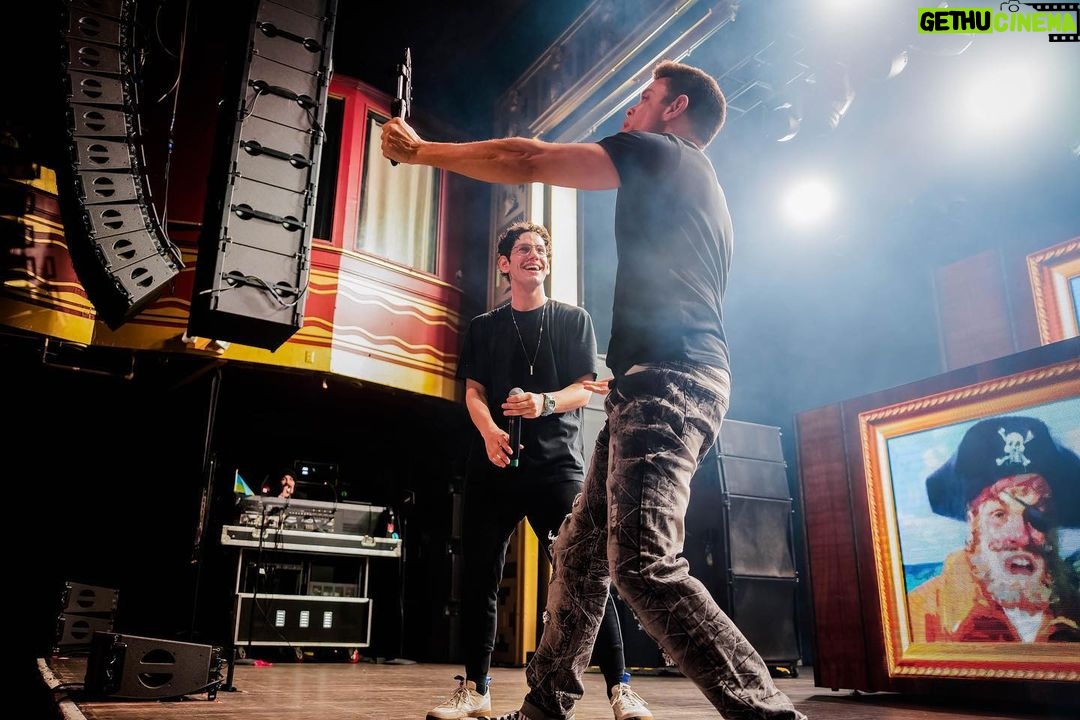 Matt Bennett Instagram - I can’t stop looking at pics from the NYC Webster Hall show. I’m from New York so any show there is extra special to me but having @reallanenapper and @jogia share the stage with me made the whole experience that much more meaningful. Thank you to everyone who came out this weekend, I’m so glad I get to share this crazy experiment with you all! Onward and upward! 📷 by @nikkimarie.jpg