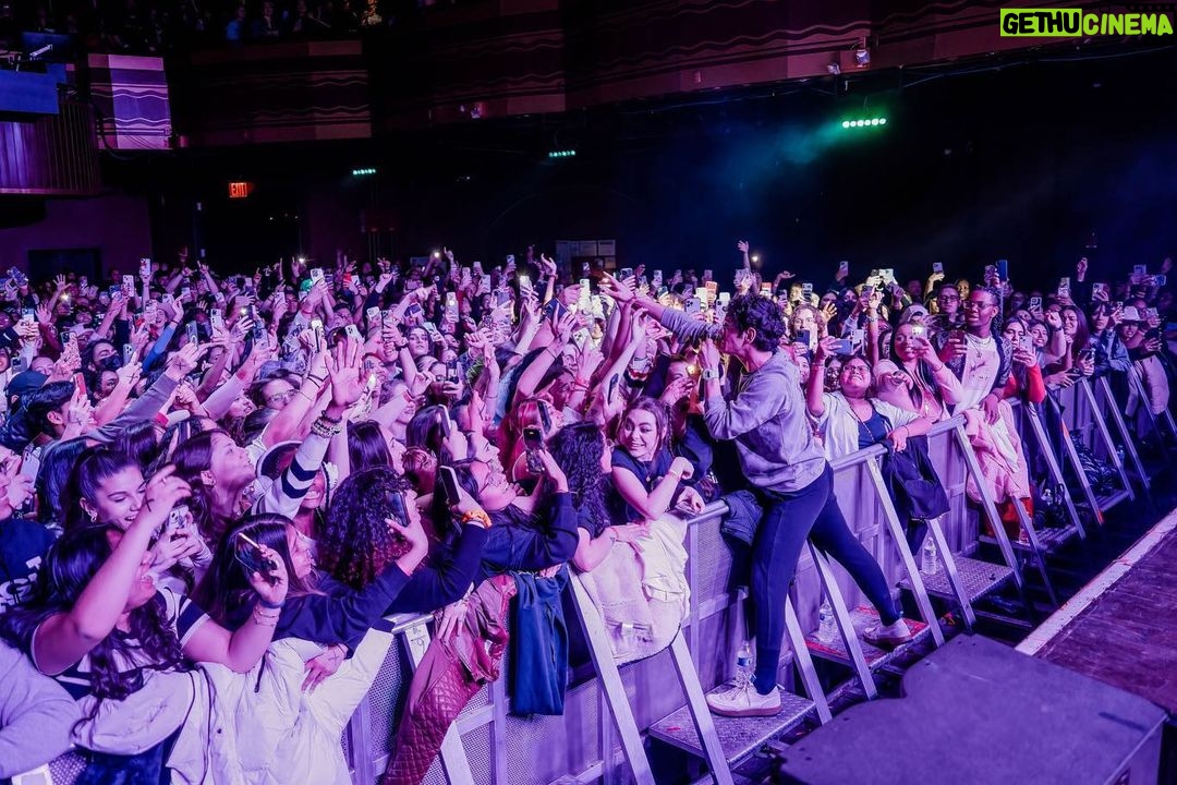 Matt Bennett Instagram - I can’t stop looking at pics from the NYC Webster Hall show. I’m from New York so any show there is extra special to me but having @reallanenapper and @jogia share the stage with me made the whole experience that much more meaningful. Thank you to everyone who came out this weekend, I’m so glad I get to share this crazy experiment with you all! Onward and upward! 📷 by @nikkimarie.jpg