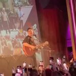Matt Bennett Instagram - Truly the highlight of my UK trip 😭 I love that you all love these songs as much as I do <3 London, United Kingdom