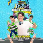 Matt Bennett Instagram - The Party 101 Choice Awards are getting even WILDER moving from a Friday to a Saturday night! We’ll be having the awards December 9th at the Echoplex! I saw Green Day AND The Rolling Stones play here so you know it will be extra special. All tickets will be honored. See you there! Echoplex, Los Angeles