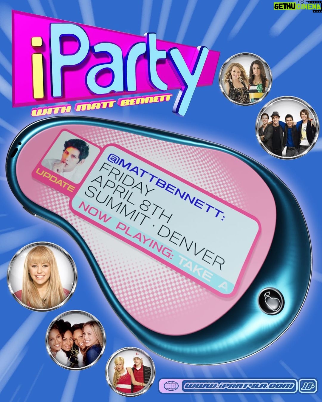 Matt Bennett Instagram - Denver is THIS FRIDAY and I’m so excited! Check out the link in my bio for tickets and other tour dates :) Summit Music Hall in Denver Colorado