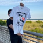 Matt Bennett Instagram - The wind was blowing too strong but here are our first two official @iparty tshirts! Masterfully designed by @favorite.vegetable