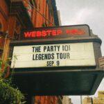 Matt Bennett Instagram – Once again, words fail to express the joy and gratitude I feel getting to play in New York City. My preteen feet used to walk past this venue when I was still in high school. And Philadelphia and New Jersey, I mean…wow! My first time playing in both cities and the energy was just incroyable. What a great weekend, team, thank you and see ya in St Louis and Urbana in a few days! Webster Hall