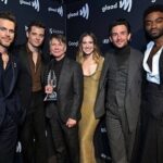 Matt Bomer Instagram - Thank you @glaad for a beautiful night, and for recognizing @fellowtravelerssho. Grateful beyond measure to this entire group- and to all those who were with us in spirit. Styling @warrenalfiebaker 💇‍♂️: @davidcoxhair
