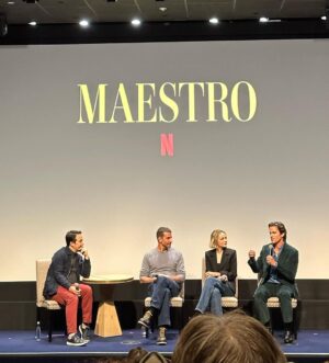 Matt Bomer Instagram - ❤️NYC❤️ 

Fellow Travelers now streaming on @paramountplus and @showtime
 
@maestrofilm in theaters Nov 22

All styling: @warrenalfiebaker 
Grooming: @melissa.dezarate and Losi
