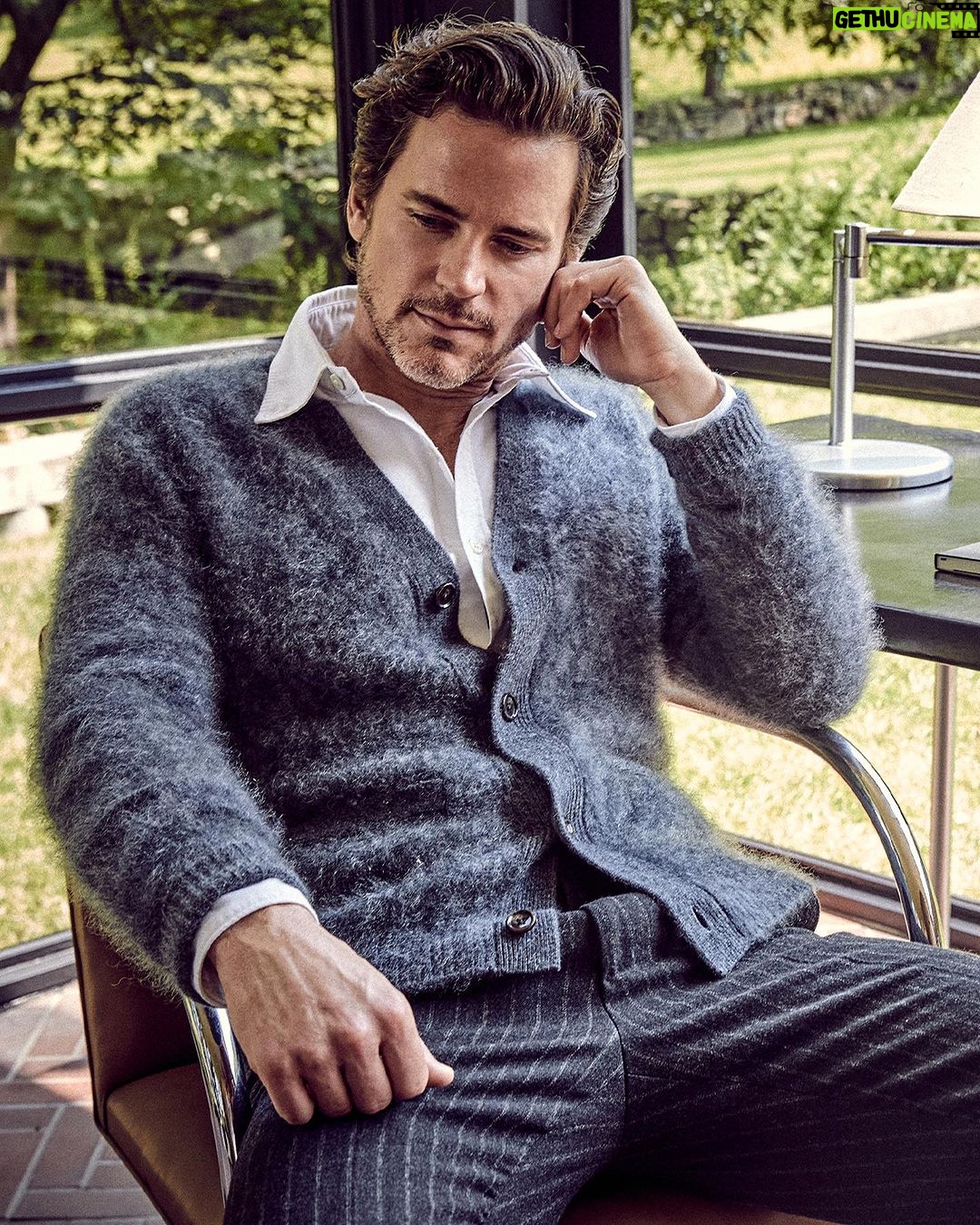 Matt Bomer Instagram - Todd Snyder and I have joined forces for the designer's latest Winter '23 campaign, featuring a current day take on mid-century modern classics, photographed at the late Philip Johnson’s mid-century modern residence in New Canaan, Connecticut. View the campaign now at the link-in-bio. Styling: @jimmooregq Photography: @klt63 Creative Direction: @pmgutman Philip Johnson Glass House