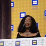 Matt Bomer Instagram - What an honor to be included among these artists who have shaped our culture, and inspired me to try to do and be better. @shondarhimes and @lenawaithe - our world is a better place because of the stories you’ve gifted us. Thank you @potus and @drbiden for continuing to be steadfast allies to everyone in our community. And, finally, thank you to the brilliant @kelleyjrobinson and @humanrightscampaign for fighting the good fight, educating and mobilizing voters and allies, and for defending everyone’s right to feel whole. Special thanks to @jbayleaf for the intro! Let’s all show up for each other- in ‘23 and beyond!