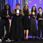 Matt Bomer Instagram - What an honor to be included among these artists who have shaped our culture, and inspired me to try to do and be better. @shondarhimes and @lenawaithe - our world is a better place because of the stories you’ve gifted us. Thank you @potus and @drbiden for continuing to be steadfast allies to everyone in our community. And, finally, thank you to the brilliant @kelleyjrobinson and @humanrightscampaign for fighting the good fight, educating and mobilizing voters and allies, and for defending everyone’s right to feel whole. Special thanks to @jbayleaf for the intro! Let’s all show up for each other- in ‘23 and beyond!