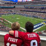 Matt Bomer Instagram - Thank you for having us today @49ers! 2-0! #faithfultothebay #fttb