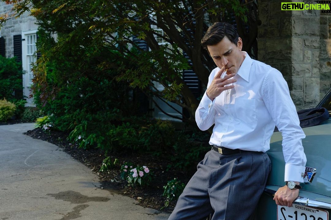 Matt Bomer Instagram - First look at Fellow Travelers- coming this fall on #ParamountPlus with @showtime Link to the @vanityfair first look article in bio.