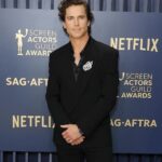 Matt Bomer Instagram - Thank you for a beautiful night @sagawards Styling: @warrenalfiebaker Tux: @boss 💇‍♂️: @davidcoxhair Los Angeles, California