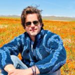 Matt Bomer Instagram - Happy Earth Day. (I’m not sitting on any flowers) 😊🌎🌍🌏 Antelope Valley California Poppy Reserve