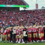 Matt Bomer Instagram - Thank you @49ers for an unforgettable game, and lifelong memory. See you at the Super Bowl! @levis #FTTB #doitforthebay Levi's Stadium