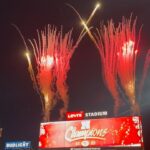 Matt Bomer Instagram - Thank you @49ers for an unforgettable game, and lifelong memory. See you at the Super Bowl! @levis #FTTB #doitforthebay Levi's Stadium