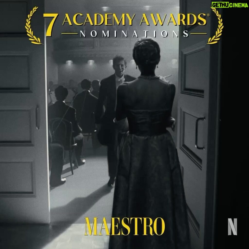 Matt Bomer Instagram - Congratulations to Bradley, Carey, and the entire creative team of @maestrofilm on their 7 @theacademy award nominations! Being a small part of this beautiful film was one of the best creative experiences I’ve ever had.