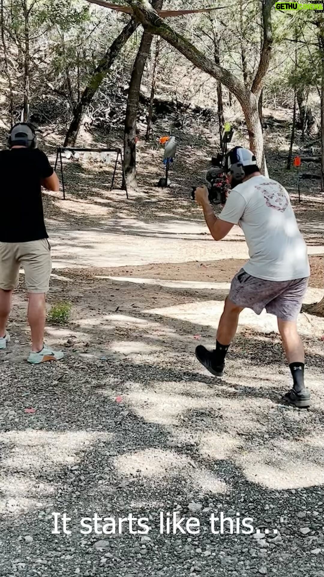 Matt Carriker Instagram - LWRC SMG 45…. Love it or hate it? 🎥 @david.lopez.12 Texas