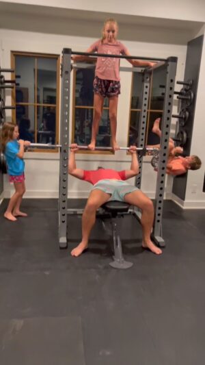 Matt Carriker Instagram - Mannnnn…. This is one of those videos I will cherish when my kids are grown and gone. 😢 I maybe got one or two more years where I will be able to do this, they will all be too big soon. The cliches are true, they do grow up too fast. Hug your little kids!!!