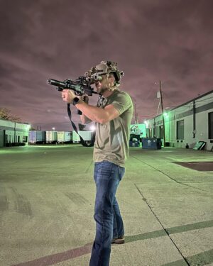 Matt Carriker Instagram - I’m going to build my entire personality around an MP7 and quad nods.