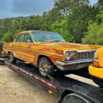 Matt Carriker Instagram - @wtf_logistics got her home safe and sound from Florida. Now… to rebuild her better, faster, stronger than before…. Cleetus and Cars Indy is 3 weeks away. We got this. Texas