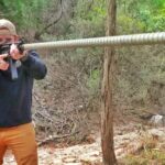 Matt Carriker Instagram - I made the longest suppressor in the world, it worked…. Well….. it kinda worked Texas