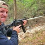 Matt Carriker Instagram - I made the longest suppressor in the world, it worked…. Well….. it kinda worked Texas