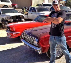 Matt Carriker Instagram - Pic 1: OMG is that a 1966 GT350 behind me?
2: DANG I BET THATS WORTH $150k!
3: ….wait wut…. Something seems off.
4: WTH 🤦‍♂️