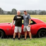 Matt Carriker Instagram - Love ya Dad! Now we can cruise. ❤️ What y’all think about my 1968 Chevrolet SS Camaro with a 540ci big block? Texas
