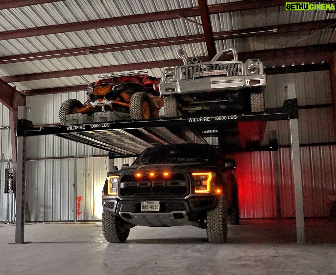 Matt Carriker Instagram - Grand Theft Auto IRL is happening. Lifts and lights done today!!! @wildfirelifts