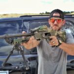 Matt Carriker Instagram – Name the gun, right or wrong, just be confident… 😘 @drivetanks @oxranch Texas