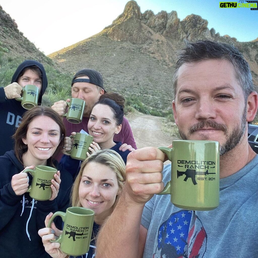 Matt Carriker Instagram - Good morning Demolitia. If you buy a mug, I’ll buy this mountain and put a tank on the top and see how far it can shoot. https://www.bunkerbranding.com/products/demo-ar-mug Terlingua, Texas