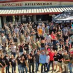 Matt Carriker Instagram - Here are about 1% of the people who bought guns from me this weekend. Thank y’all so much! What a wild time we are living in. Soooo…. Let’s do it again, but in which state???? Thanks to these dudes for making it possible and making it special!!!! @apache_rifleworks , @garand_thumb , @kentuckyballistics , @goldberg95 , @robertoberst , @eli_doubletap Texas