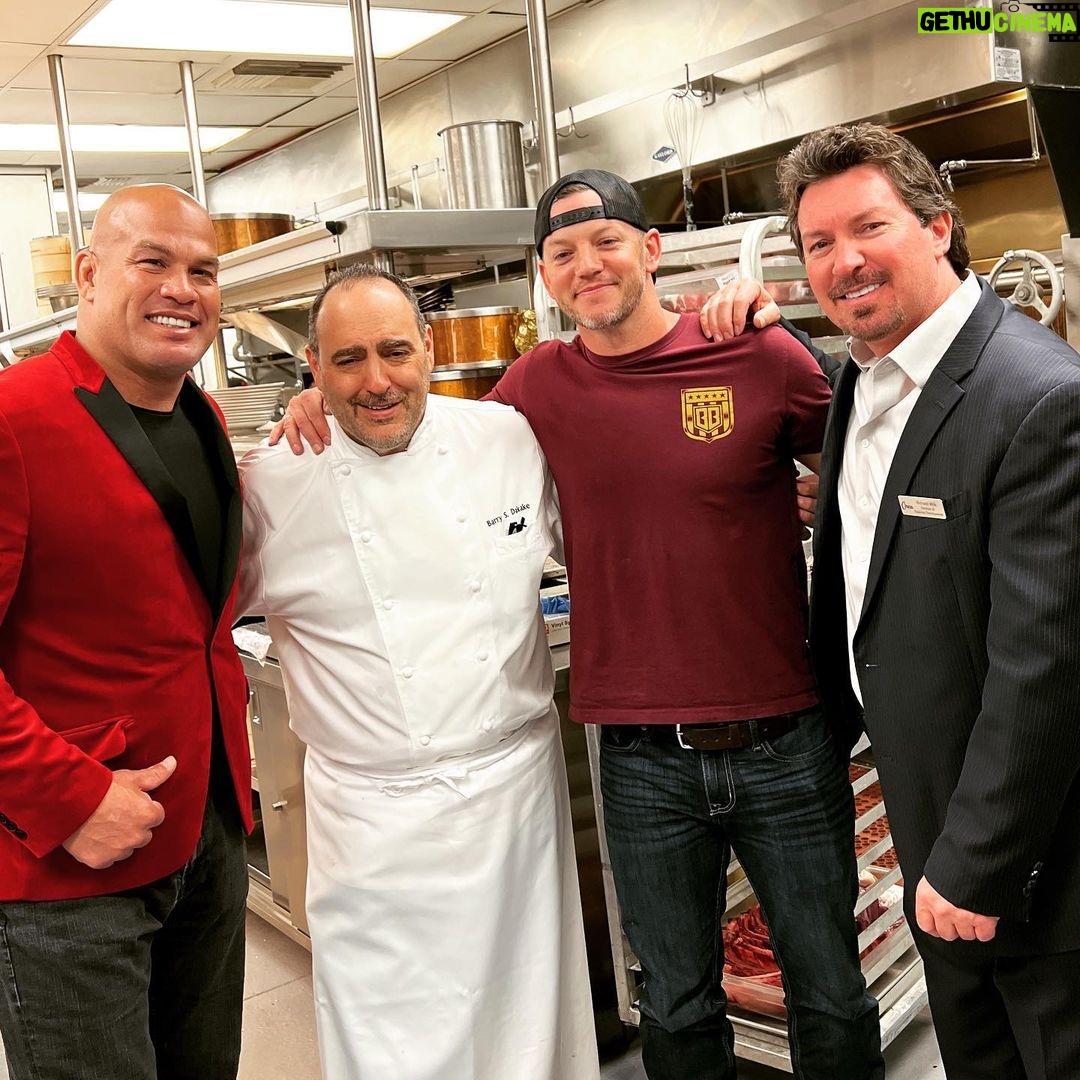 Matt Carriker Instagram - Dude Tito Ortiz AND a steak dinner from Chef Barry, epic night. @titoortizig @barrysprime @circalasvegas @richardwilk is the man. Vegas vid is live 🙌 Circa Las Vegas Resort & Casino