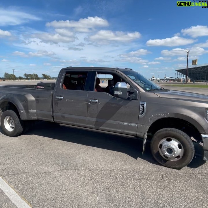 Matt Carriker Instagram - Decided to actually do a little training for the next burnout competition. I’m going all out boys. Pro help from @texas_drift_academy . Also…. I may or may not have put the F350 to work. It’s insane 🤯. Vid will be live in 2 days!!!! Texas
