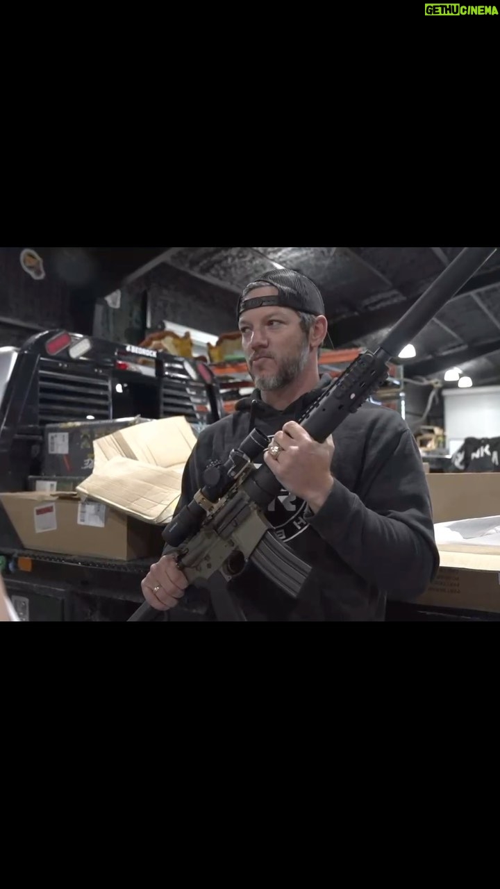 Matt Carriker Instagram - Full auto sniper rifle….. does it make sense???