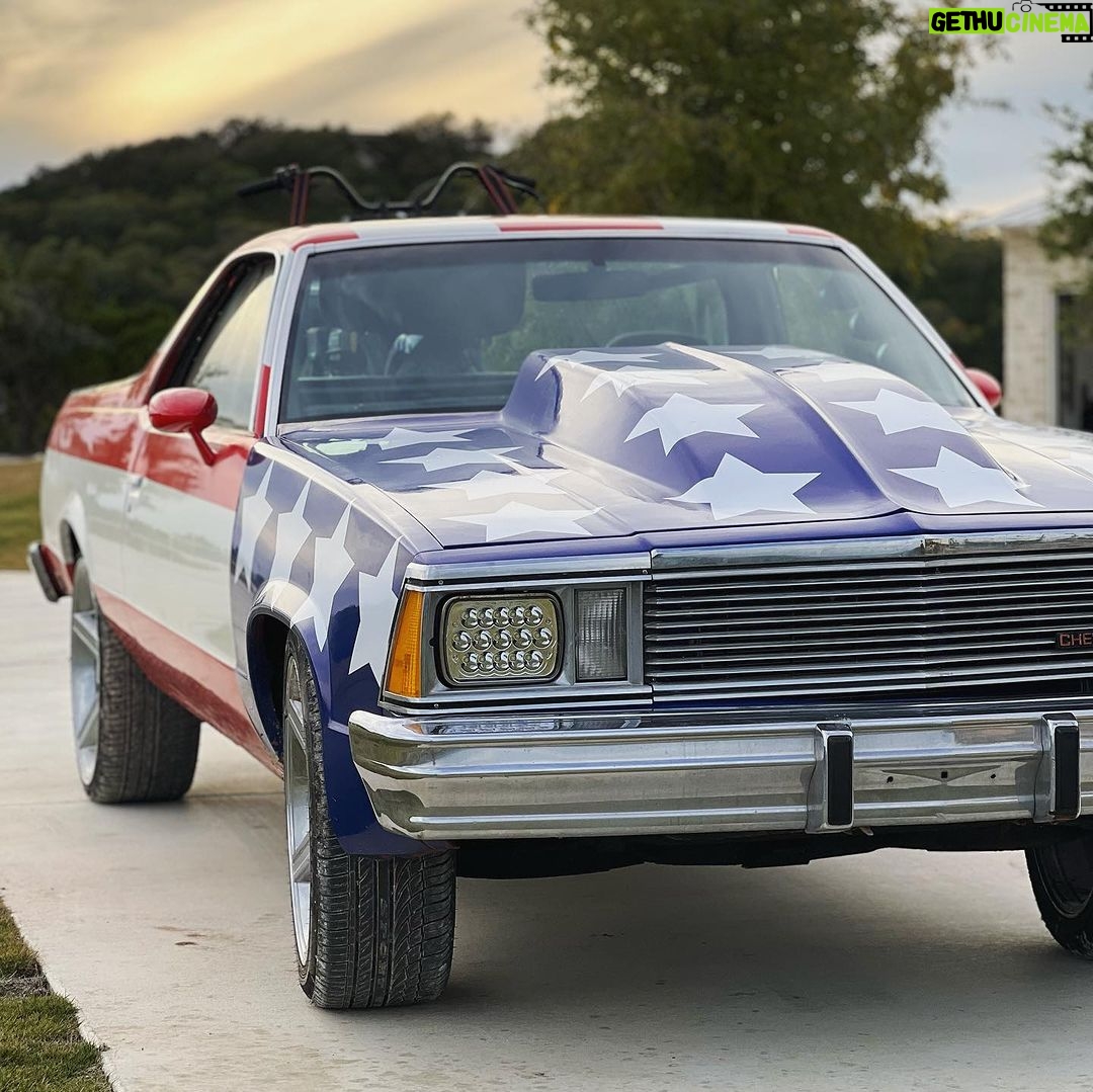 Matt Carriker Instagram - LAST DAY OF THE GIVEAWAY. Win the most America EL Camino and mini bike package ever! Every item ordered from linc active (all on sale btw) gets you an entry. Link in bio. Texas