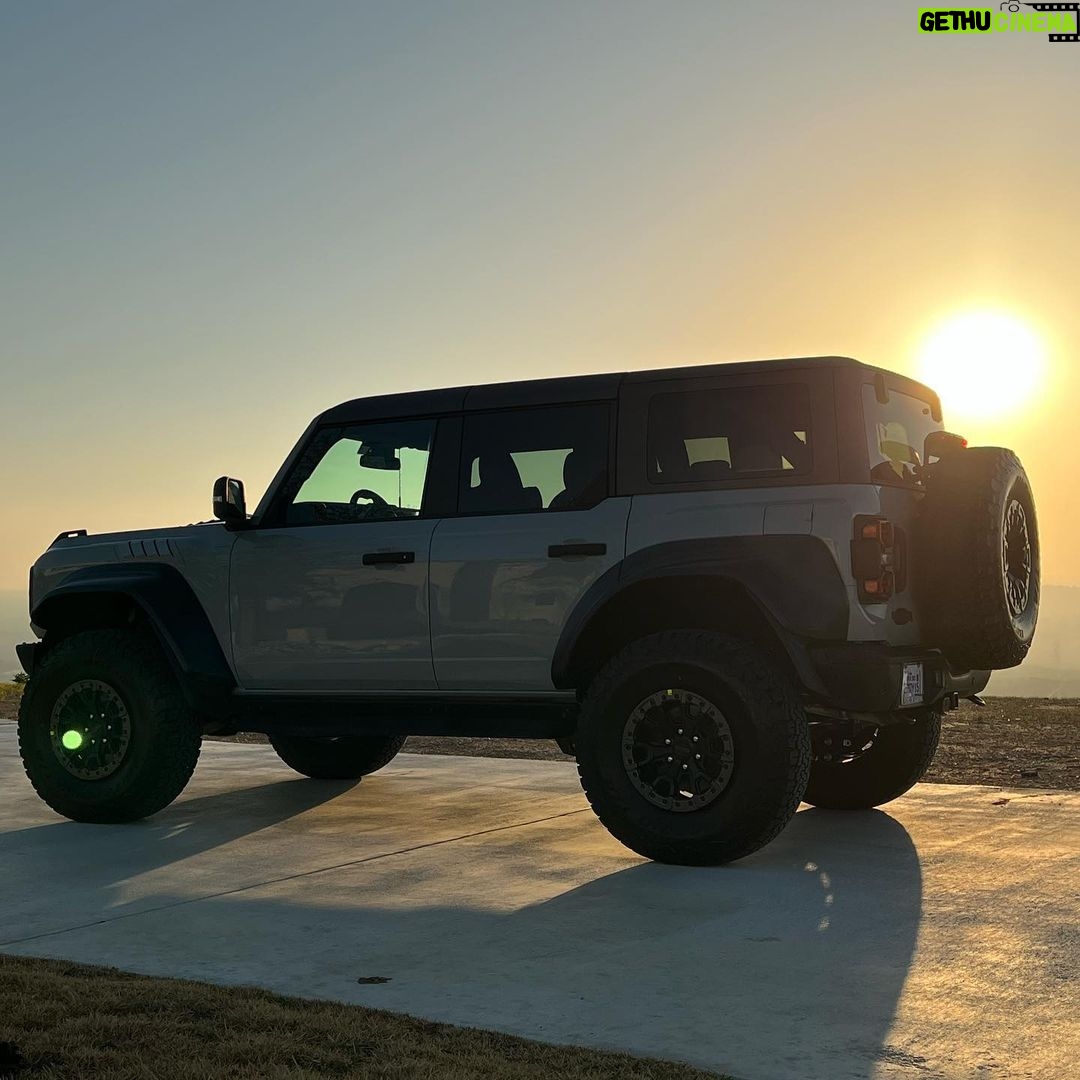 Matt Carriker Instagram - New Bronco Raptor. Needs lights and bumpers. What else? @fordofboerne #bronco #broncoraptor #raptor #ford