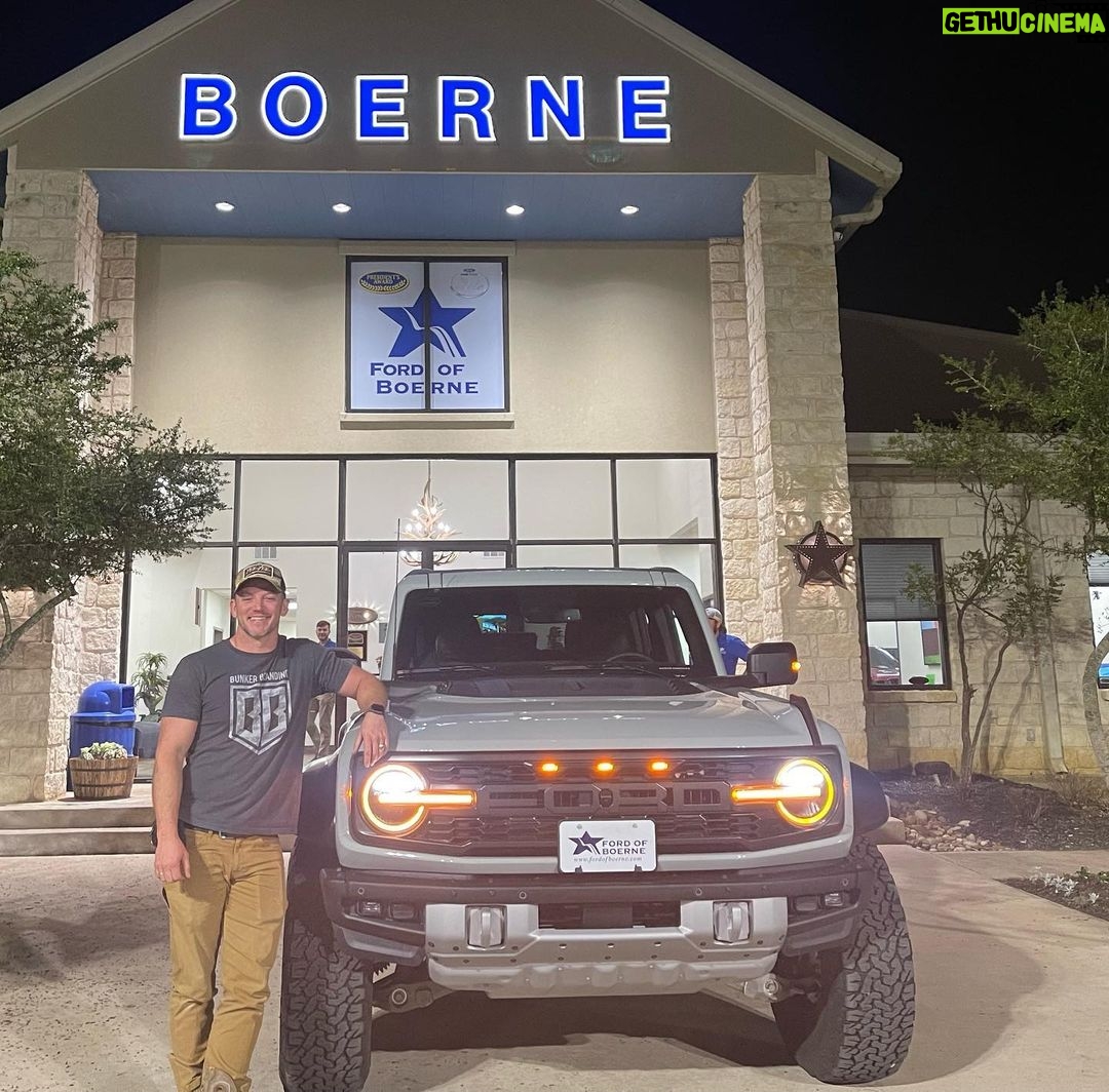 Matt Carriker Instagram - New Bronco Raptor. Needs lights and bumpers. What else? @fordofboerne #bronco #broncoraptor #raptor #ford