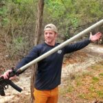 Matt Carriker Instagram - I made the longest suppressor in the world, it worked…. Well….. it kinda worked Texas