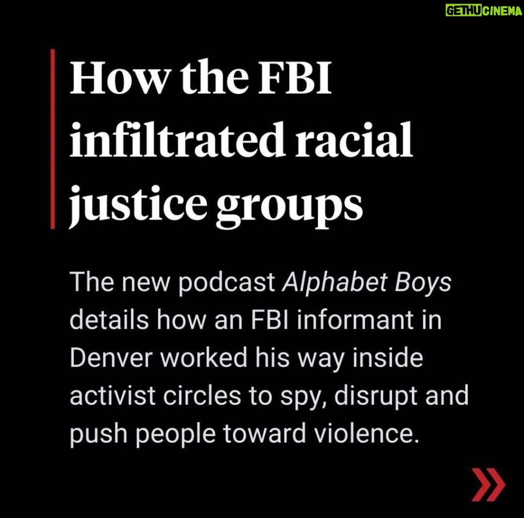 Matt McGorry Instagram - This will not surprise anyone who knows the history of the FBI and its hate for liberation movements…but still very important to have it exposed nonetheless. Repost @democracynow ・・・ “The new podcast "Alphabet Boys" documents how the FBI disrupted racial justice organizing after the police killing of George Floyd in 2020, including paying an informant at least $20,000 to infiltrate and spy on activist groups in Denver, Colorado. The informant, Mickey Windecker, also encouraged activists to purchase guns and commit violence, echoing the FBI’s use of the COINTELPRO program to sabotage left-wing activist groups in the 1960s and '70s. Journalist Trevor Aaronson says the FBI "went to extreme lengths” to manufacture a story of left-wing violence, in keeping with the Trump administration's obsession with racial and social justice groups. Denver-based activist Zebbodios Hall was one of many activists targeted by the FBI's infiltration. He says he was entrapped by the informant to buy him a gun, which resulted in the activist’s guilty plea on weapons charges. "I was just afraid," Hall tells Democracy Now! To watch the full interviews, follow the link in our bio.”