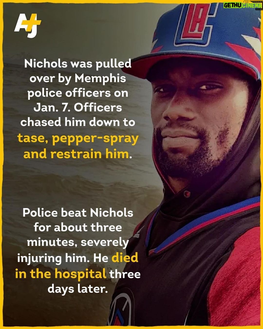 Matt McGorry Instagram - Defund the Fucking Police. Fund things that actually make people’s lives better and safer and doesn’t murder people. #TyreNichols #BlackLivesMatter
