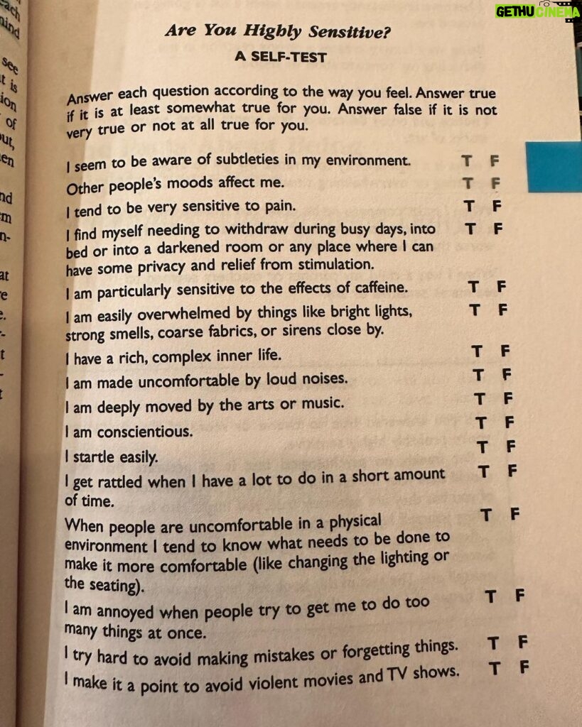 Matt McGorry Instagram - "The Highly Sensitive Person" & "The Highly Sensitive Person in Love" by #ElaineAron **After this post I had quite a few people in the comments mentioning that the HSP trait is actually autism. Please see the comments for some additional thoughts! 💜* (First 5 book pages are from the first book, the rest are from the second book :)) Wow, 2 books AT ONE TIME????!!!! Shit is getting wild over here at #McGReads !!! What's next...um...like...THREEE books at once??? lol. Anyway. I read these books a few years ago and found them incredibly helpful for being able to understand more about myself and my needs. About 20-30% of the population are HSPs. As I caught up with an old friend from high school a few weeks ago, I was able to reflect to him based on some of the things that he was telling me that he was likely an HSP. He was so relieved that nothing was "wrong" with him and to hear more about what I'd learned about being and HSP and how this knowledge has helped me navigate being in the world. When you feel like you are overstimulated by things that are considered to be "normal" to most people (like certain smells, noises, sounds, textures, etc), it's easy to try and ignore our feelings, but that usually results in resentment long term. If you are an HSP and don't know it (as I didn't until a few years ago), these books will likely be really helpful. As with any other identity that does not belong to the dominant group, it's important to know how we have internalized these ideas that we "should be different" than we are. I'm finding great value in re-reading some of the passages that I put tabs in. Which is why I use tabs. ;) My Booklist: bit.ly/mcgreads (link in bio) #McGReads