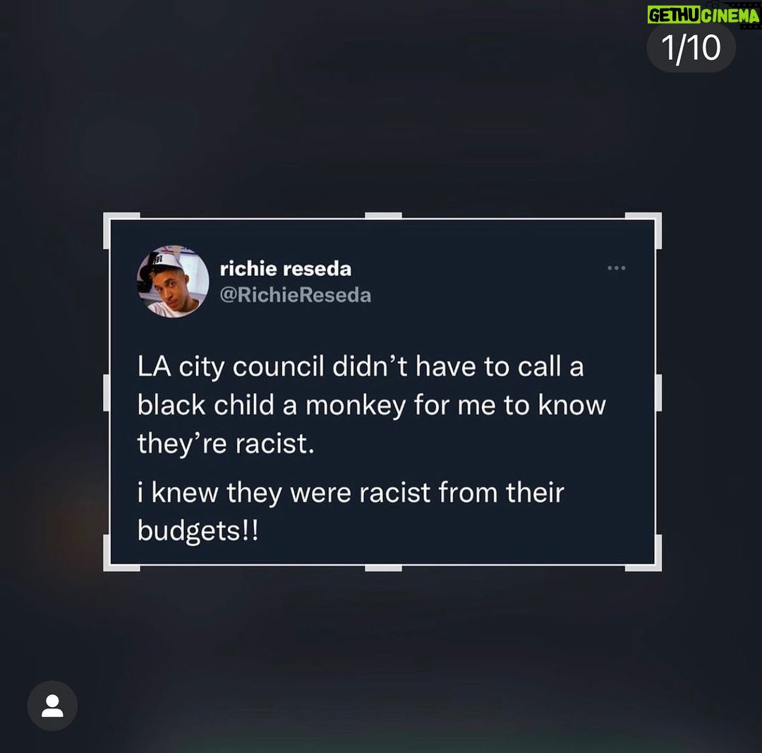 Matt McGorry Instagram - Leaked recordings of phone calls of LA officials spouting blatant bigotry just came out. They need to step down and be held accountable. Let’s also remember the larger context with these reminders from @richiereseda