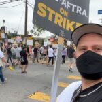 Matt McGorry Instagram – Many thousands out today at the solidarity march and rally 🔥🔥🔥 #SAGAFTRAstrong #SAGAFTRAonStrike