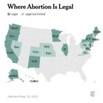 Matt McGorry Instagram – Truly despicable and terrifying.

Repost @nytimes 
・・・
“Near-total bans on abortion took effect in Idaho, Tennessee and Texas on Thursday, bringing the total number of states where abortion is banned to 12. Two others ban abortion at about six weeks of pregnancy, before many women know they are pregnant.

Judges in several other states have temporarily blocked similar laws from being enforced while court challenges against them proceed. A near-total ban on abortion in Indiana is not set to take effect until Sept. 15.

The New York Times is tracking abortion laws in each state since the Supreme Court’s decision to overturn Roe vs. Wade, which ended the constitutional right to an abortion. Follow updates at the link in our bio.”