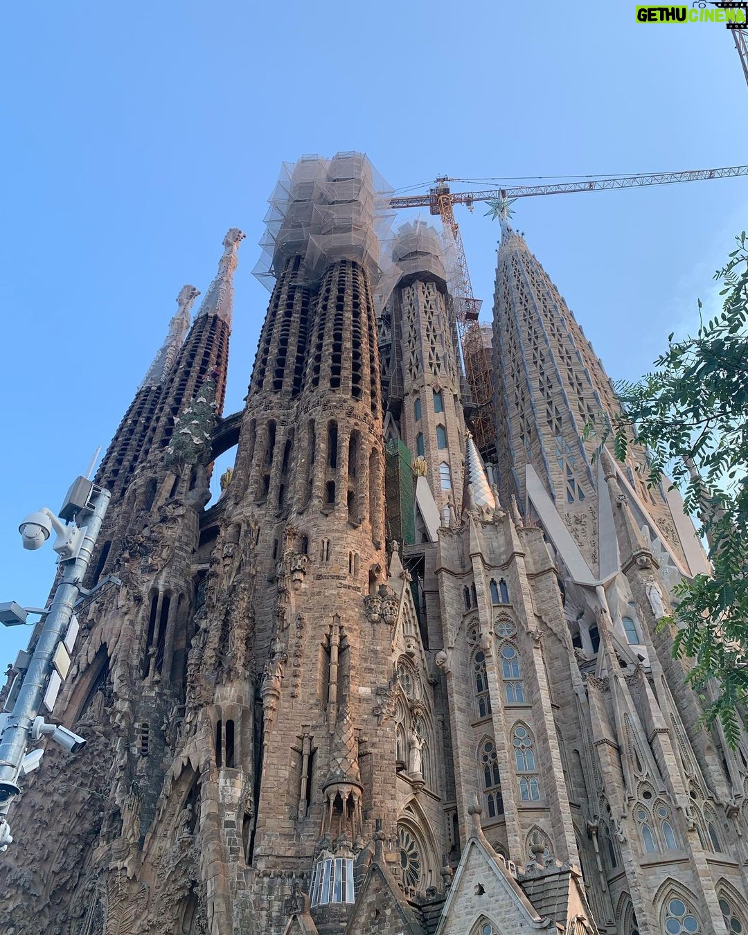 Matt McGorry Instagram - I thought I was over seeing churches, but #SagradaFamilia by #Gaudí is by far my favorite that I’ve ever seen. Reminds me of The Neverending Story and shit. 🥹🤩 Sagrada Familia