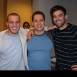 Matt McGorry Instagram - Happy Birthday @thebursin ! I love you my kind, passionate, and supportive friend! Almost 20 years of friendship and love. 🥰 Miss you and can’t wait to see you next and have more adventures whenever that that ends up being! 💜💕💜 Also pictured @jessefleece and Trevor lurking lol