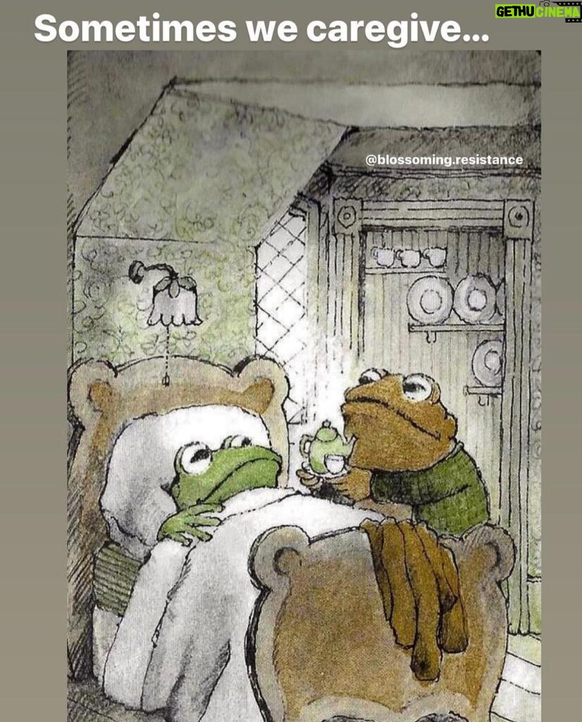 Matt McGorry Instagram - 🐸🥰🐸 Repost @blossoming.resistance (music added by me) ・・・ “[Image 1: Drawing of Frog & Toad sitting by a fireplace sharing drinks, Text reads Frog & Toad Reciprocity & Community Care Rooted in disability justice. Image 2: Frog’s arms stretched out while talking, Toad sitting looking at Frog, Text reads Frog & Toad show us that reciprocity looks different depending on needs, situation, access, capacity. Image 3: Frog talks arm around Toad who is in pajamas and eyes closed while they stand on the porch, Text reads As disabled, crip, neurodivergent, edgewalking beings… Image 4: Toad brings tea to Frog who is in bed, Text reads Sometimes we caregive… Image 5: Frog leans in the window giving Toad company while Toad is in bed, Text reads And other times we are cared for… Image 6: Toad brings Frog a big bowl of cookies, Text reads Community care is when those whose needs are most inaccessible are centered and not forgotten. Image 7: Frog & Toad sit together on the porch, garden in the background, Text reads Disability justice is a guide for community care. Image 8: Toad reads to Frog, Text reads May we continue to weave reciprocity in wild & beautiful ways. Image 9: Frog & Toad stand looking in a mirror, Text reads And in these moments may we remember the humble non-binary complexities of Frog & Toad that encompass & embody what care is. Image 10: Frog & Toad sit on a rock, their backs to us, looking out at the water around them, Text reads In this time of collective grief, may we mend through remembrance. May Frog & Toad guide us on a journey of how disability justice is the key to reciprocity, community care & our collective thriving.] “ #disabilityJustice #frogAndToad #queerCrips #reciprocity #communityCare #collectiveCare